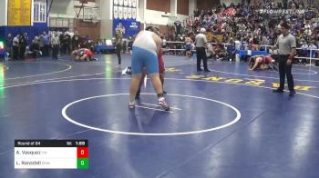 285 lbs Prelims - Anthony Vasquez, Clovis West vs Logan Ransdell, Granite Hills