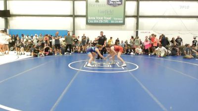 56 lbs Rr Rnd 2 - Sasha Williams, PA West Yellow - W vs Cheyenne Frank, Michigan Wrestling Academy - W