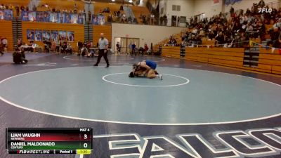 138 lbs Quarterfinal - Daniel Maldonado, Century vs Liam Vaughn, Newberg
