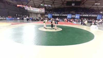 Girls 4A 190 lbs Cons. Round 4 - Xitlaly Ceras-Valentin, Spanaway Lake (Girls) vs Yaneece Sanchez, Richland (Girls)