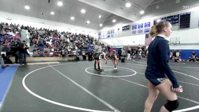 125 lbs Champ. Round 2 - Kaiya Maggini, Del Oro vs Eduardha Oliveira, Westview