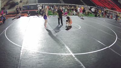 100-105 lbs 5th Place Match - Tahlia Guillen, Idaho vs Grace Loutzenhiser, Alaska