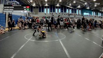 56 lbs Round 3 (4 Team) - Cohen Finch, Slate WA vs Zayden Davis, Creeks Wrestling