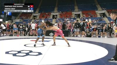 144 lbs Champ. Rd Of 64 - Santiago Diaz Suarez, Missouri vs Joshua Gray, Indiana
