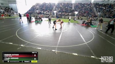 157 lbs Cons. Round 2 - Parker Kathan, Desert Oasis vs Tyler Shimano, Rancho