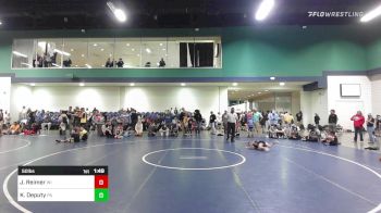 50 lbs Quarterfinal - John Reimer, WI vs Kohyn Deputy, PA