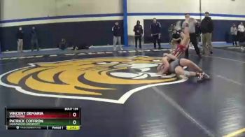 149 lbs Cons. Round 2 - Vincent DeMaria, Unattached vs Patrick Coffron, Shenandoah University