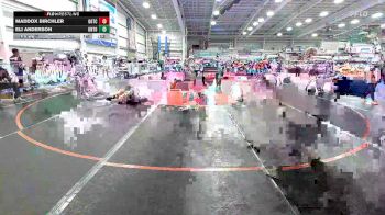 100 lbs Round Of 16 - Maddox Birchler, Team Gotcha Blue vs Eli Anderson, Untouchables