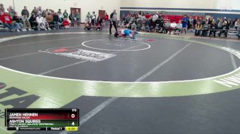 172 lbs Cons. Round 2 - Jamen Hennen, Redwood Valley vs Ashton Squires, Tracy-Milroy-Balaton-Westbrook-Walnut-Grove