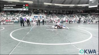 106 lbs Quarterfinal - Malaki McAnally, Tiger Trained Wrestling vs Matthew Mai, Team Tulsa Wrestling Club