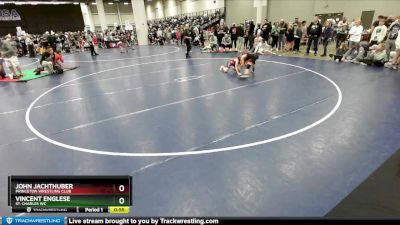 93 lbs Semifinal - John Jachthuber, Princeton Wrestling Club vs Vincent Englese, St. Charles WC