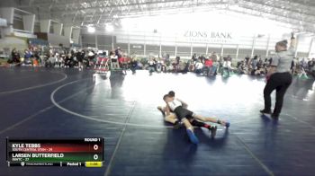 71 lbs Round 1 (4 Team) - Larsen Butterfield, INWTC vs Kyle Tebbs, South Central Utah