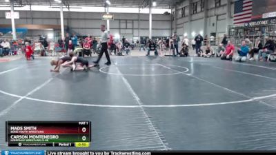 70 lbs Cons. Round 2 - Carson Montenegro, Homedale Wrestling Club vs Mads Smith, Boise Youth Wrestling