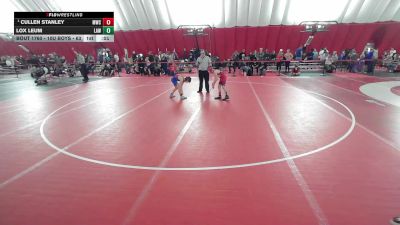 10U Boys - 84 lbs 5th Place Match - Jensen Sutter, Mt. Horeb Wrestling Club vs Waylon Stockwell, Manitowoc Ships Wrestling