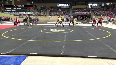 190 lbs Champ. Round 2 - Daniel Jaso, St. Xavier vs Jeffrey Temprano, Lafayette