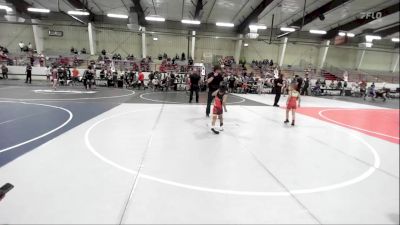 61 kg Rr Rnd 3 - Bentley Newman, Illinois Valley Youth Wrestling vs Zakk Hayes, Stout Wrestling Academy
