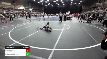 73 lbs Consi Of 8 #2 - Hunter Grebe, Bear Cave vs Lucas Szymanski, Grandview Wolves WC