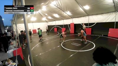 190 lbs Cons. Round 5 - Samuel Pinto, Rancho Bernardo Wrestling vs Michael Chadbourne, Brea Olinda High School