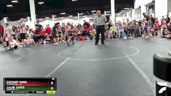68 lbs Round 5 (8 Team) - Zachary Paris, Glasgow WA vs Caleb Judice, Force WC