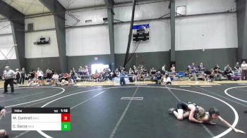 74 lbs Quarterfinal - Madix Cantrell, Salem Elite vs Cree Garza, Inland Northwest Training Center