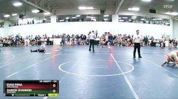 135 lbs Cons. Round 3 - Evan Pena, Wellington vs Darion Shannon, Somerset