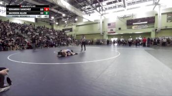 113 lbs Cons. Round 3 - Jackson Allen, El Camino Real vs Eduardo Sanchez, BANNING