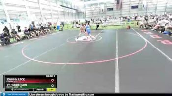 106 lbs Round 3 (8 Team) - Johnny Leck, Kansas Red vs Ty Henderson, Indiana Gold