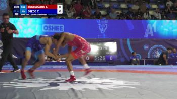 61 kg 1/8 Final - Askat Toktomatov, Kyrgyzstan vs Takuto Osedo, Japan