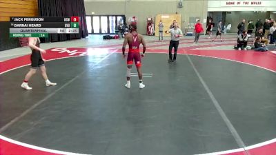 157 lbs Quarterfinal - Jack Ferguson, University Of Central Missouri vs Darnai Heard, Grand View