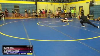 127 lbs Round 1 - Scarlett Yeager, Maize Wrestling Club vs Julianna Plank, Team Of Hard Knox