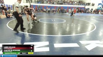 145 lbs Cons. Round 2 - Porter Blackmore, Bonners Ferry vs Jairo McLean, American Falls