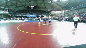 Girls 3A/4A 130 Semifinal - Madisen Bowers, Lake Stevens (Girls) vs Sierra Wangen, Curtis (Girls)