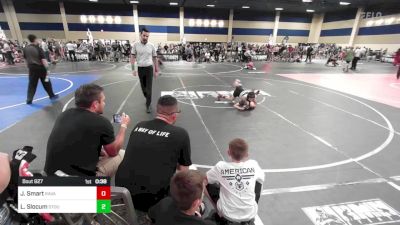 69 lbs Semifinal - Jordy Smart, Ravage WC vs Lucas Slocum, Stout Wr Ac