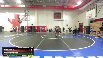 285 lbs Cons. Round 2 - Anthony Askren, Attica vs Juan Garcia, Southport Wrestling Club