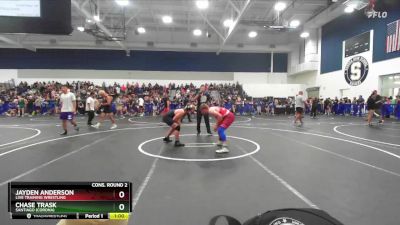 150 lbs Cons. Round 2 - Chase Trask, Santiago (Corona) vs Jayden Anderson, Live Training Wrestling