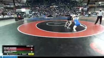 2A 132 lbs Cons. Semi - Kyler Warren, West Valley (Spokane) vs Kellen Soares, Sedro-Woolley