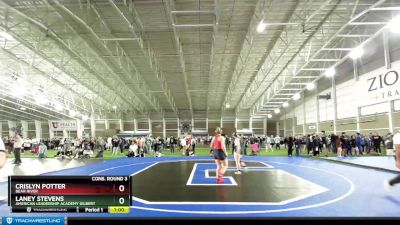 170 lbs Cons. Round 3 - Laney Stevens, American Leadership Academy Gilbert vs Crislyn Potter, Bear River