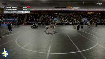 150 lbs Semifinal - Kamden Hooper, Odessa vs Chase Nobiling, Antioch