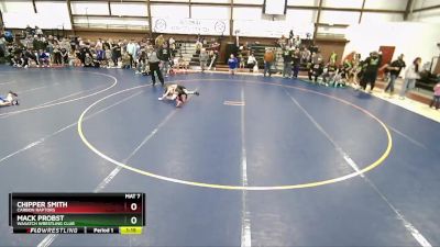 57 lbs Champ. Round 2 - Chipper Smith, Carbon Raptors vs Mack Probst, Wasatch Wrestling Club