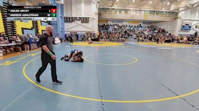 126 lbs Cons. Round 1 - Jaelen Archy, Glasgow H S vs Andrew Amalfitano, Woodbridge H S