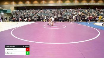 195 lbs Consi Of 32 #2 - Adrian Arellano, Pomona vs Logan Garcia, Alamosa