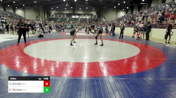 110 lbs Rr Rnd 5 - Danyah Ahmed, GB Wolfpack Wrestling Club vs Katherine Panone, Level Up Wrestling Center