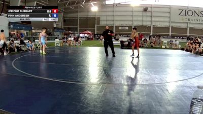 106 lbs Jericho Burkart, Oklahoma Outlaws Blue vs Finn Andersen, New Jersey
