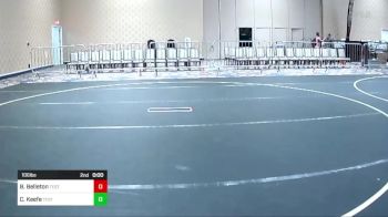 106 lbs Rr Rnd 2 - Brandon Belleton, Test Team vs Colin Keefe, Test Team