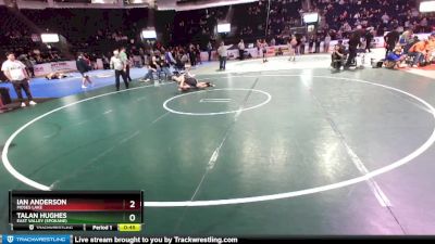 144 lbs Cons. Round 4 - Ian Anderson, Moses Lake vs Talan Hughes, East Valley (Spokane)