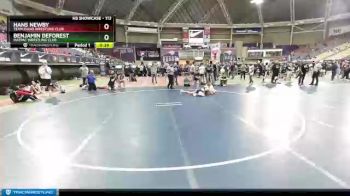 113 lbs Cons. Round 4 - Benjamin DeForest, MATPAC Wrestling Club vs Hans Newby, Team Idaho Wrestling Club