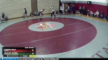 126 lbs Cons. Round 3 - Carson Field, Liberty vs Deacon Juarez, El Dorado HS (Placentia)