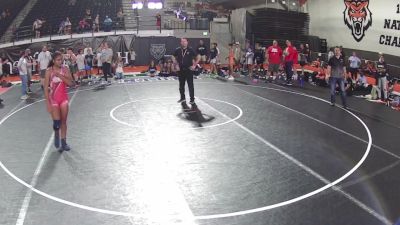 60 lbs Summer Jones, Hawaii 12U Boys vs Kody Wangsgard, Idaho 1 12U Boys