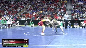 2A-144 lbs Semifinal - Anders Kittelson, Osage vs Tucker Wheeler, PCM, Monroe