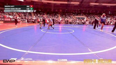 49 lbs Consi Of 4 - Dikota Lacy, Proviso Township Gladiators vs Uzziah (Uzzi) Zeller, Flow Academy Honolulu, HI